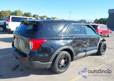 2022 Ford Police Interceptor из США, поврежденный, VIN 1FM5K8AC3NGB45793